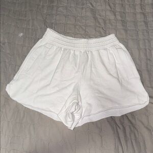 Aerie White Athletic Shorts